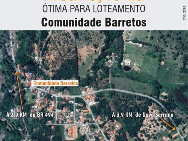 Lote à venda, Barretos Nova Serrana/MG