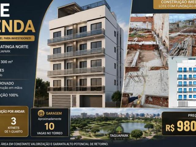 Lote à venda em QND 11 Taguatinga Norte Escriturado Projeto aprovado e Alvará de construção