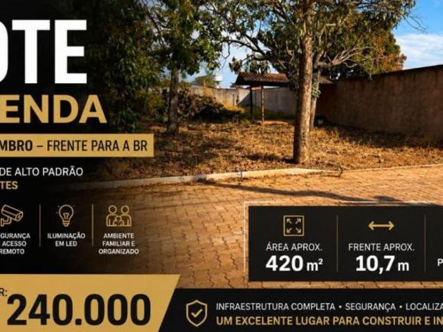 Lote à Venda no 26 de Setembro, 420m², Frente para BR, Condomínio Fechado, Alto Padrão, 31 Lotes