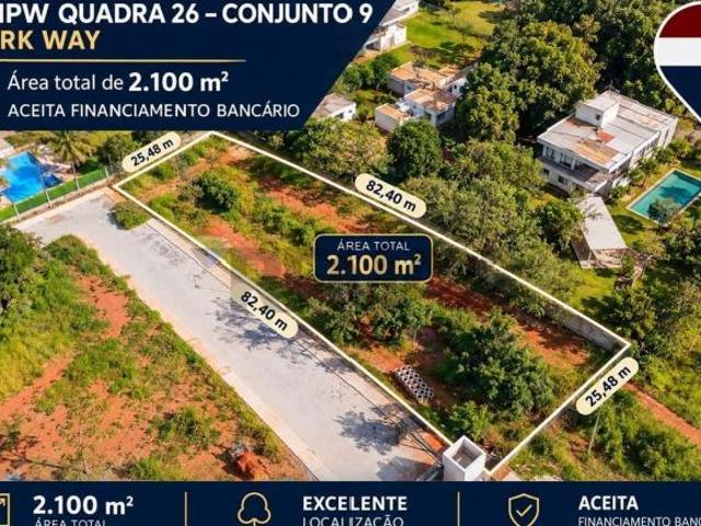 Lote à venda no SMPW Quadra 26 – Conjunto 9 Park Way