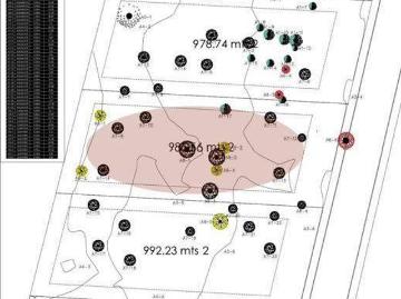 Lote arbolado en venta en Los Pinos Campestre