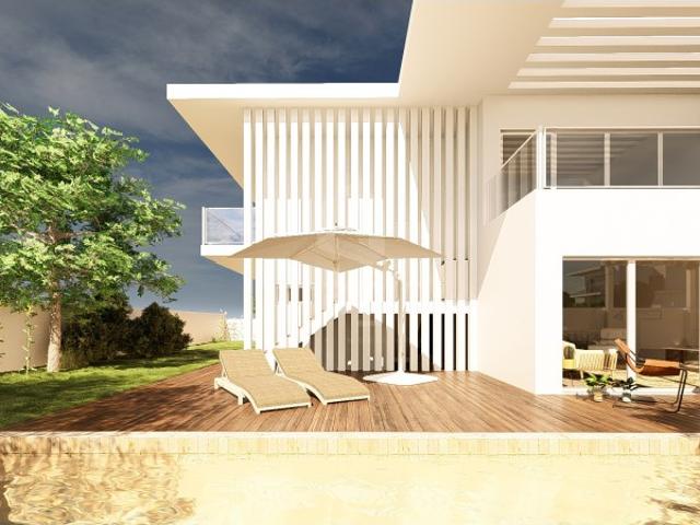 Lote com projeto aprovado para construção de Moradia com piscina