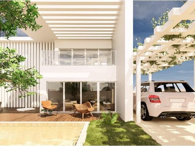 Lote com projeto aprovado para construção de Moradia com piscina