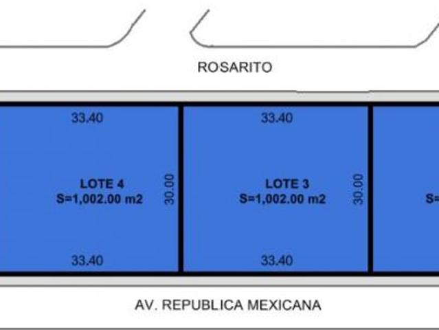 Lote comercial 660 m² · Av. República Mexicana · El Carmen NL