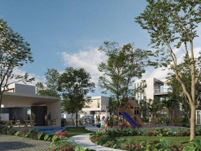 Lote con 700 m2, con amenidades como área de juegos infantiles, en venta