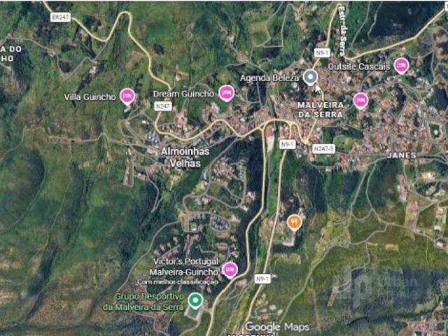 Lote de terreno com projecto aprovado para venda na Malveira da Serra, Cascais