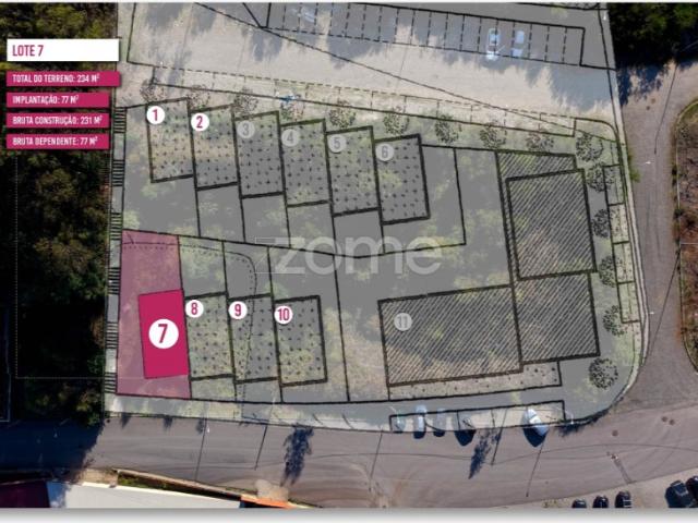 Lote de terreno Caldas de São Jorge