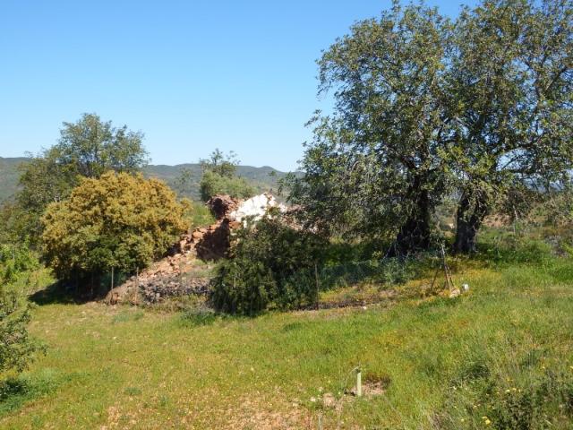 LOTE DE TERRENO DE 1.012,00 M² COM RUÍNAS DE 176,00 M² PARA RECONSTRUÇÃO PERTO DE TAVIRA E SANTA CATARINA