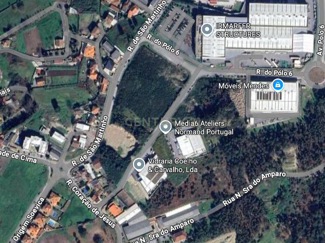 Lote de terreno industrial com 2017m2, no Polo 6, em Freamunde, Paços de Ferreira