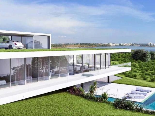 Lote de terreno para venda em Palmares com projecto aprovado com vista golfe e mar, Lagos