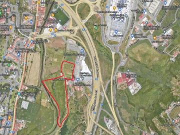 Lote de terreno rustico 29 240m2 Ponte de Frielas a 300mt dos acessos autoestrada A8 e a 10Km de Lisboa
