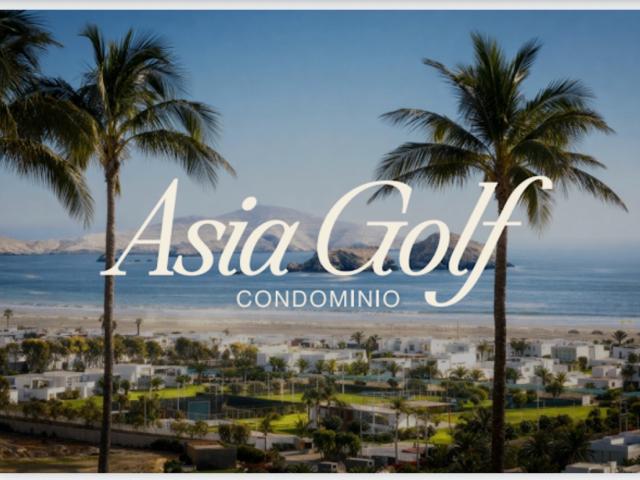 Lote de 1,009 m² en Asia Golf – Amplio terreno para casa de playa en excelente ubicación