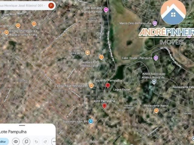 Lote Exclusivo de 1.000m² na Pampulha – A 1 Quarteirão da Lagoa! BH