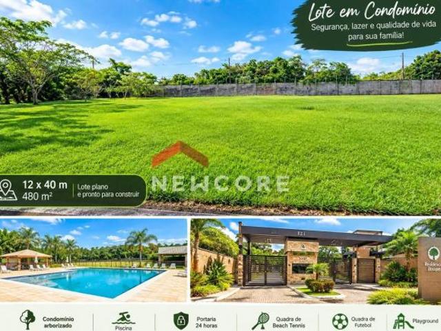 Lote em condomínio em Rua Nove Residencial Bosque Três Marias Peruíbe/SP