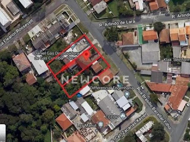 Lote em Rua Brasílio Bacellar Filho Tingui Curitiba/PR