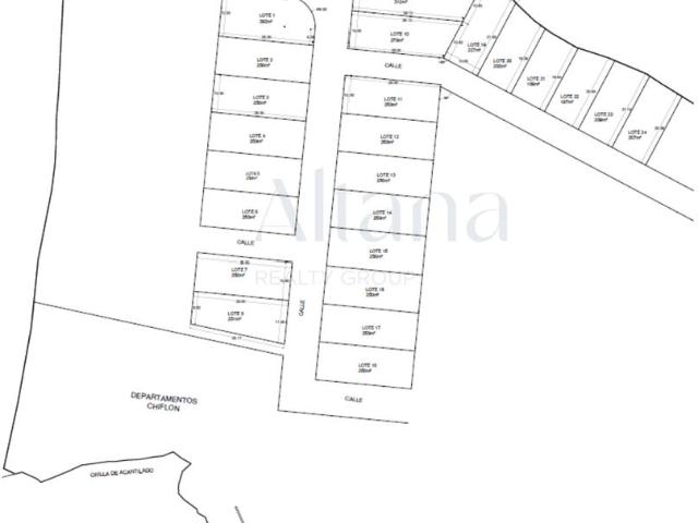 Lote en venta m?mero 1 poyecto Chifl?n