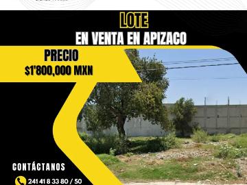 Lote en venta en Apizaco pepsi