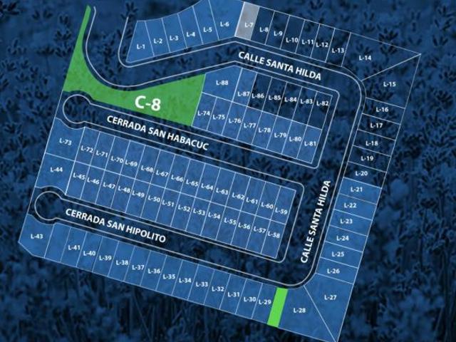 LOTE EN VENTA EN REAL DE PALMAS C8 LT 7 F 638