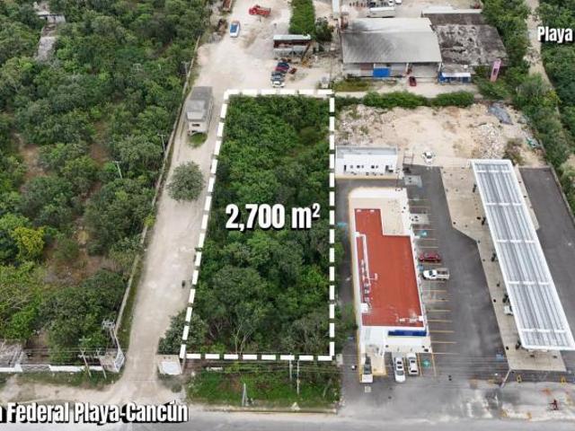 Lote en Venta sobre Carretera Federal – Corasol, Playa del Carmen