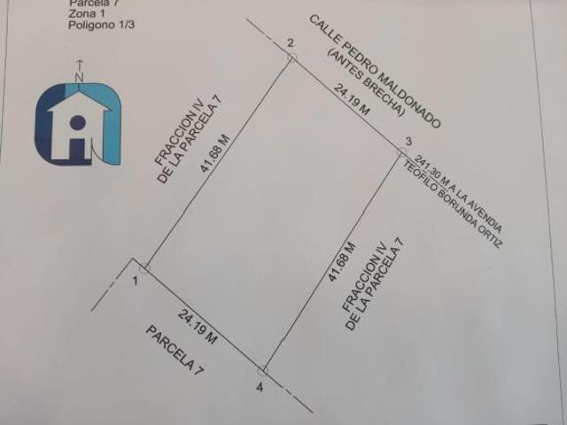 LOTE EN VENTA 1000M2 x LA ULSA $7,000M2 O POR MUNDO CREATIVO
