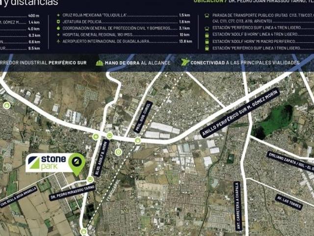 Lote Industrial en Venta | Stone Park, Tlajomulco de Zúñiga