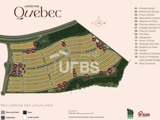 Lote Jardins Quebec