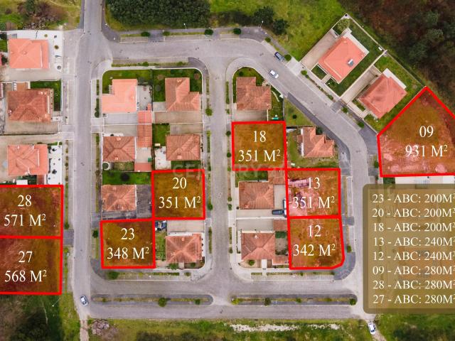 LOTE PARA CONSTRUÇÃO EM VILA MEÃ, AMARANTE Lote 27