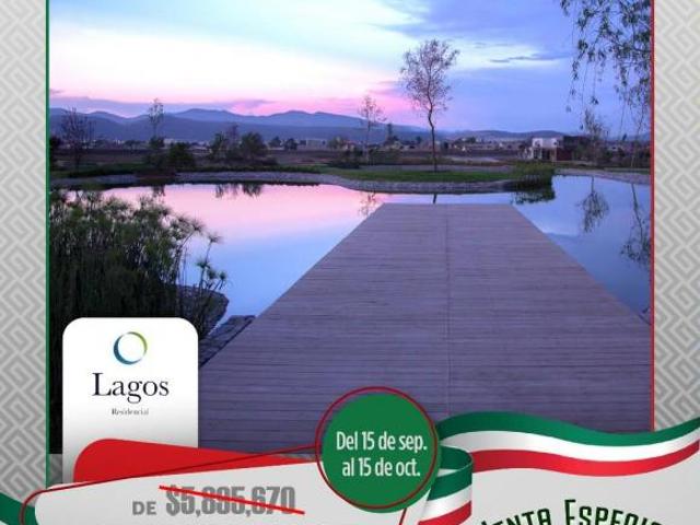 lote residencial en venta en lagos Pachuca 396 m2 en privada lago azteca