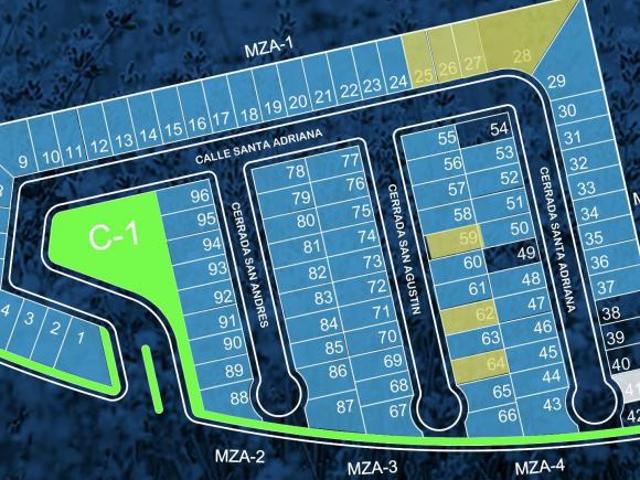 Lote Residencial en Venta Real De Palmas C1 Lte 41 Mza 1 F 633