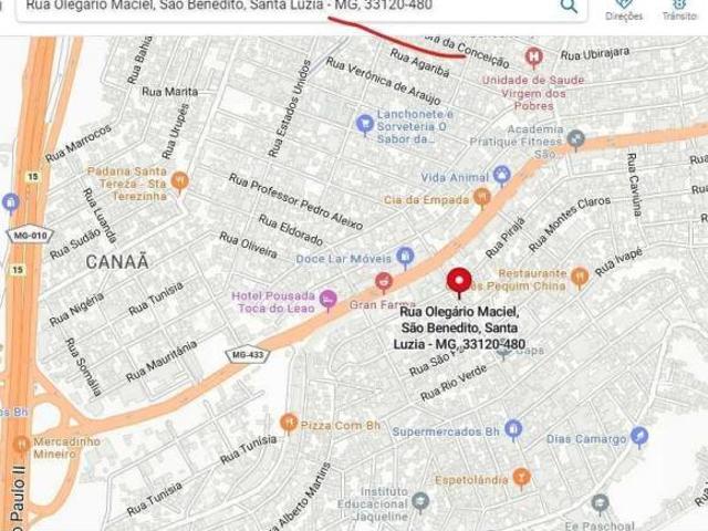 Lote / Terreno à venda em Santa Luzia, no bairro São Benedito