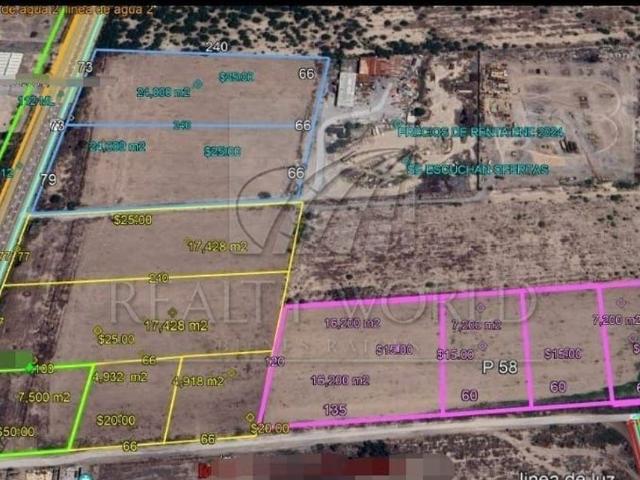 003 00368 TR Lote / Terreno en Renta en Salinas Victoria, N.L