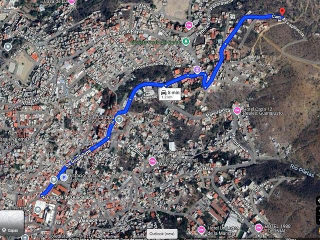 Lote / Terreno en Venta en Guanajuato Centro