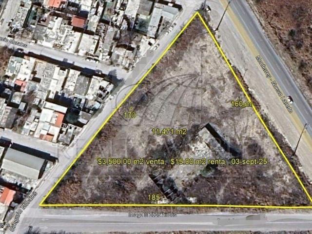 003 00659 TV Lote / Terreno en Venta en Salinas Victoria, N.L