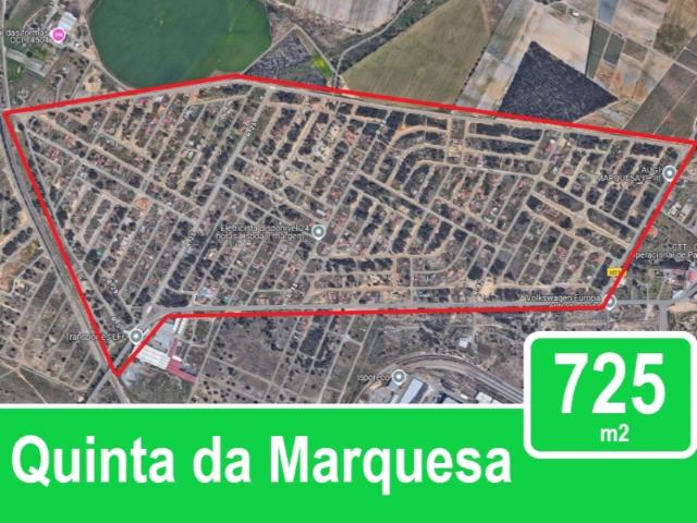 Lote 725 m2 na Quinta da Marquesa