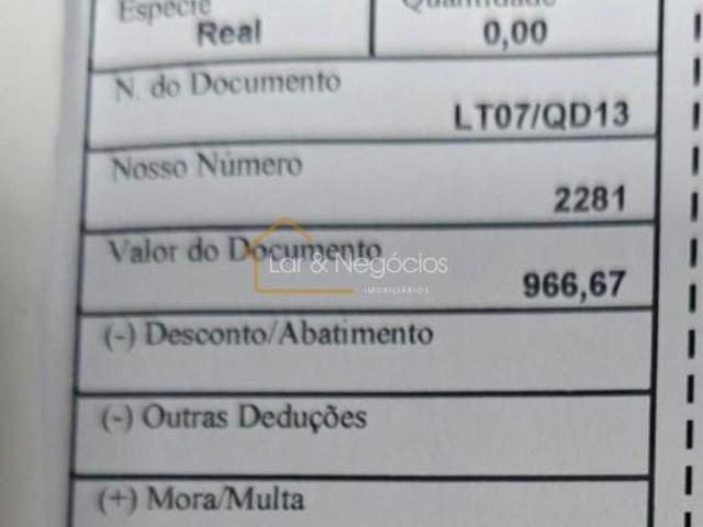 Loteamento Completo em Brasil, Patos de Minas/MG