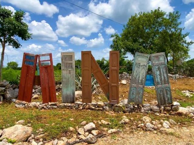 Lotes campestres eco sustentables en venta en Muxupip, Yucatán