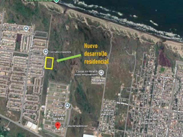 LOTES DE TERRENO EN VENTA EN NUEVO DESARROLLO RESIDENCIAL DETR?S DE LA JOLLA, COATZACOALCOS, VERACRUZ