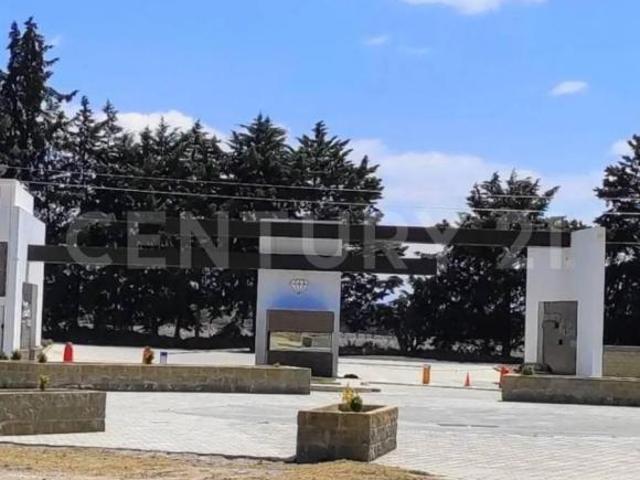 LOTES EN VENTA DE 120 M2 EN RESIDENCIAL PUERTA DIAMANTE TLAXCALA