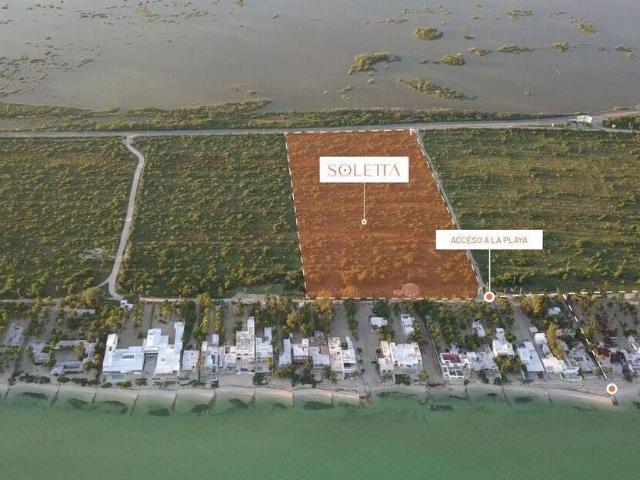 LOTES EN VENTA SOLETTA A TAN SOLO UNOS MINUTOS D ELAS PLAYAS DE CHICXULUB