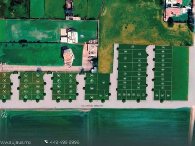 LOTES HABITACIONALES EN VENTA EN FRACCIONAMIENTO AL NORTE DE AGUASCALIENTES