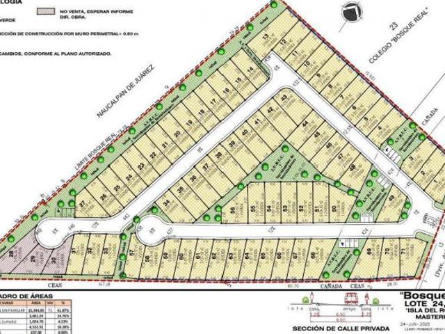 LOTES RESIDENCIALES EN VENTA HUIXQUILUCAN BOSQUE REAL ISLA DEL ROMANCE
