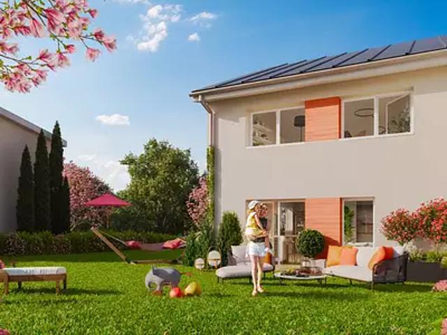 Louviers 27400 Programme neuf maison neuf à vendre 4 pièces LMNP TVA 5,5% RT 2012 NF