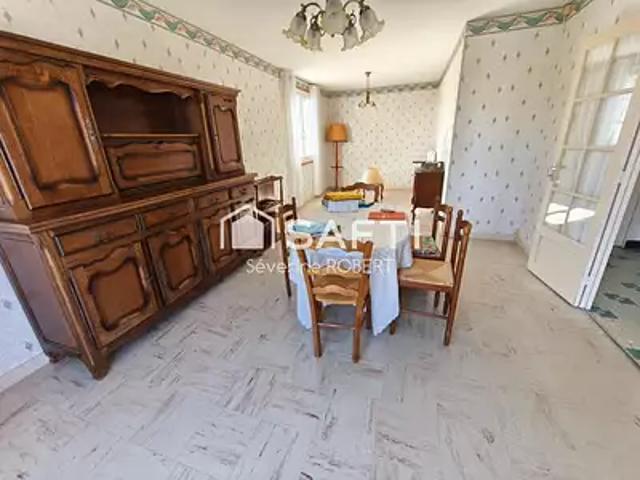 Loudun 86200 Achat / Vente maison 4 pièces t4 balcon parking