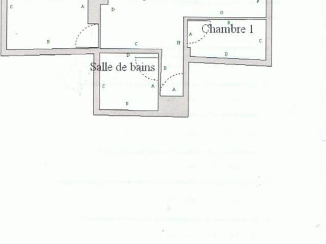 loué Location d'un appartement T2 à Dives sur Mer