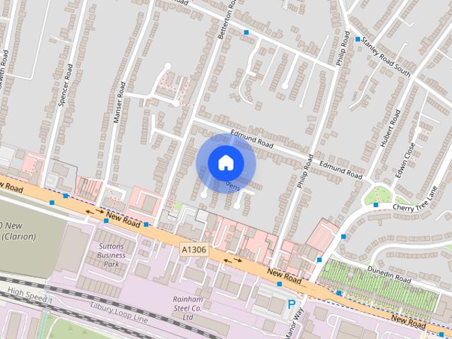 Louise Gardens, Rainham, RM13