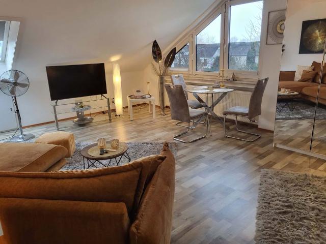Lounge 3 Apartment ca. 55qm mit zwei Schlafzimmern voll ausgestattet, Parken am Haus, all in