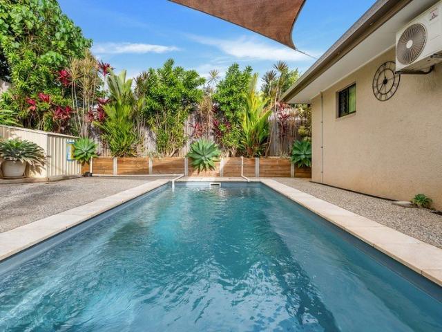 LOVE THE SWIMMING POOL AND BIG YARD WITH DOUBLE GATES.
