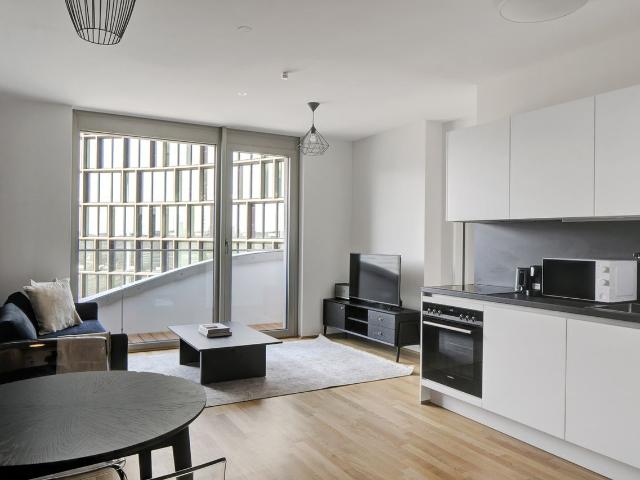 Lovely Favoriten 1BR w/ Gym & Elevator, steps to Metro, Vienna Amsterdam Apartments for Rent