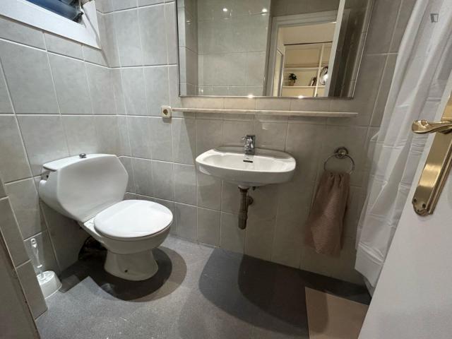 Lovely single bedroom with ensuite bathroom in Sarrià Sant Gervasi