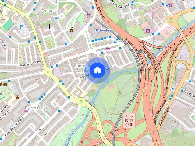 Lovely studio next to Odivelas metro station